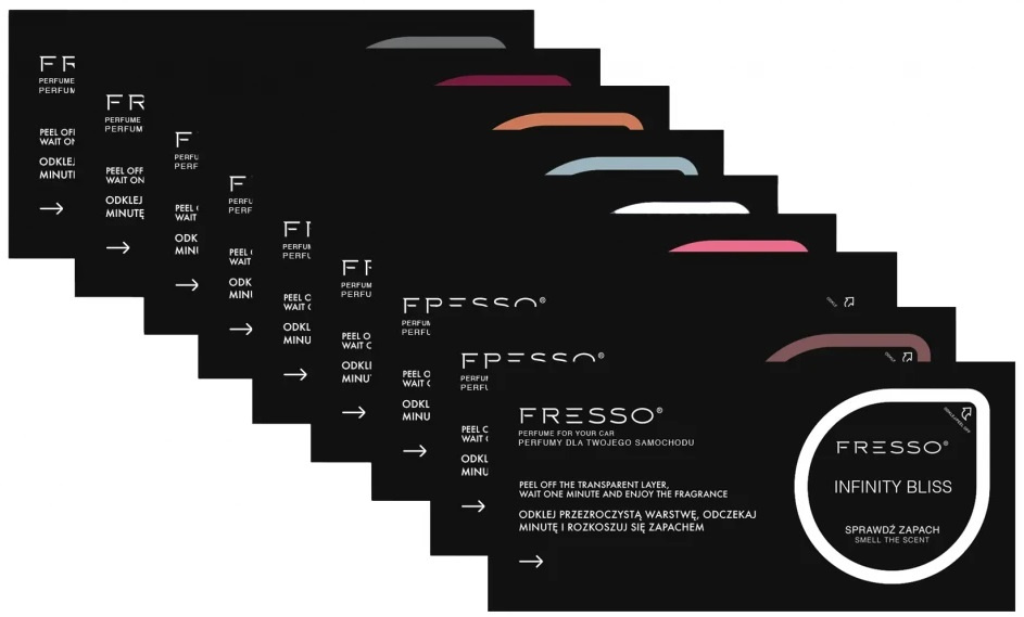 Fresso Set 9 Buc Carduri Testere Parfumuri Odorizant Auto FR-ZKZ