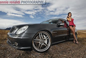 Frumoasa si bestia: Jordan & Mercedes E55 AMG