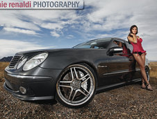 Frumoasa si bestia: Jordan & Mercedes E55 AMG