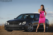 Frumoasa si bestia: Jordan & Mercedes E55 AMG