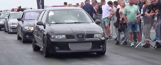 'Frumos intercooler!'. Acest Leon de prima generatie ascunde sub capota un motor de 500 CP