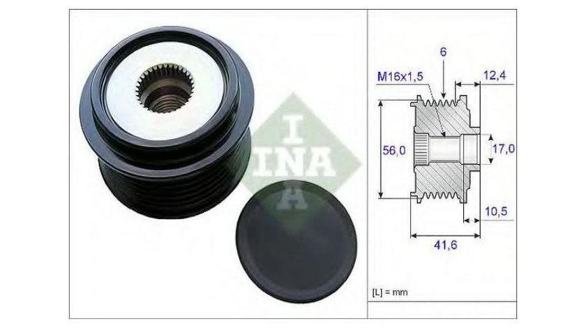 Fulie alternator Volkswagen VW MULTIVAN Mk VI (SGF, SGM, SGN) 2015-2016 #2 06A903119