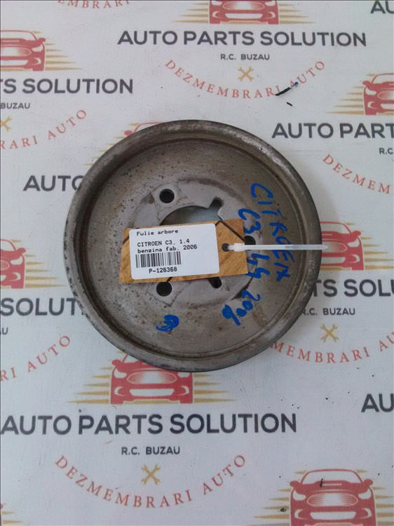 Fulie arbore CITROEN C3, 1.4 benzina fab. 2006