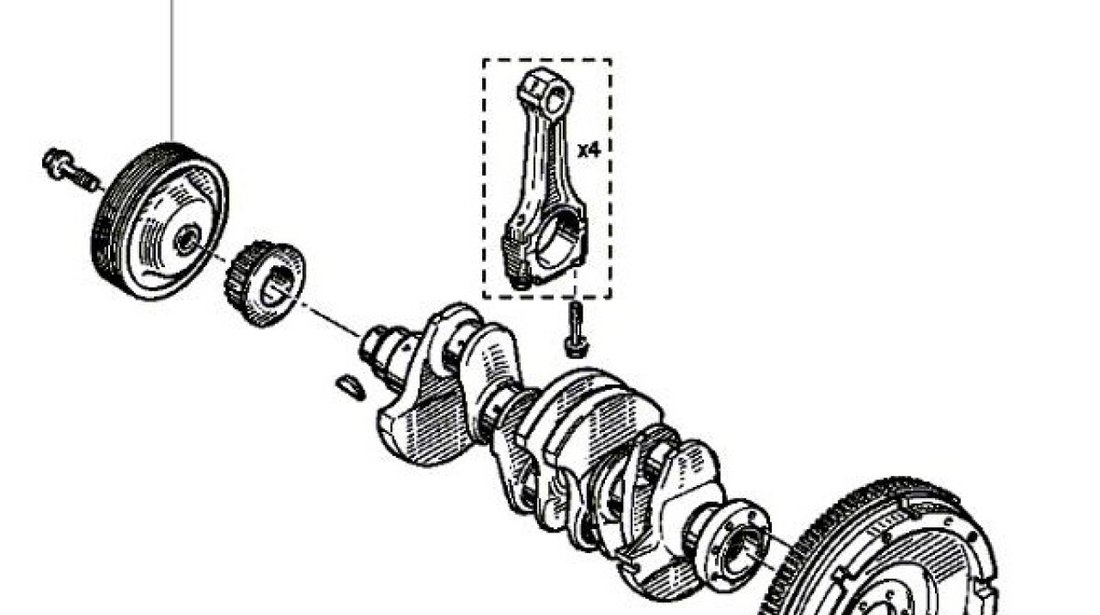 FULIE ARBORE COTIT D1304 1.9D RENAULT 8200545437 <br>