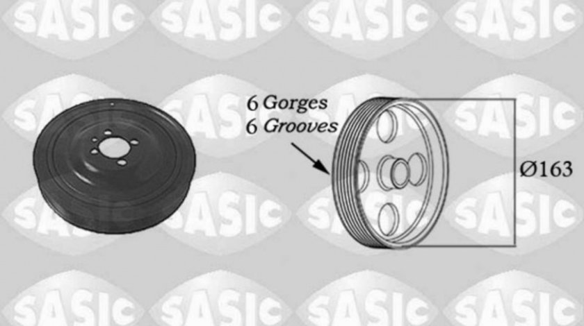 Fulie arbore cotit Saab 9-3 (YS3F) 2002-2016 #2 0390195