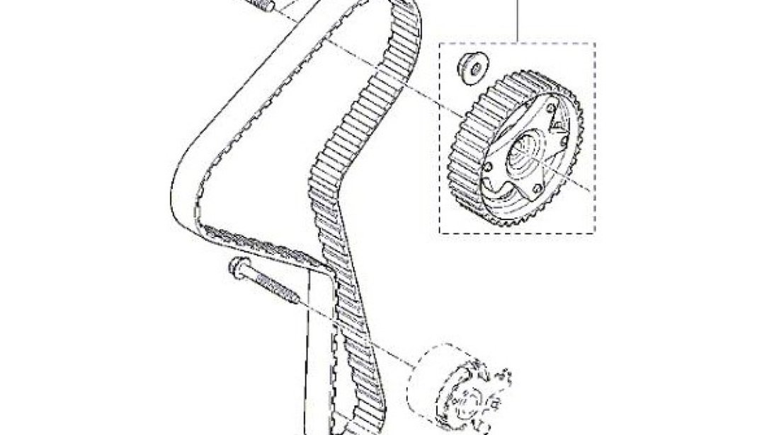 FULIE AX CAME Logan/Sandero/DUSTER 1.5 DCI RENAULT 7701478037 <br>