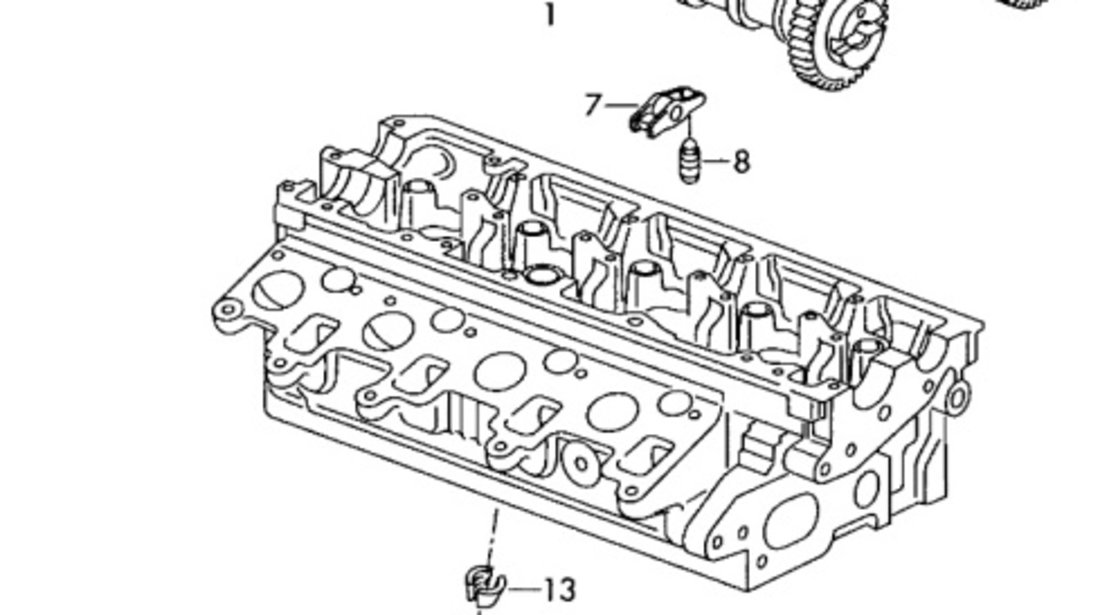 Fulie ax cu came Volkswagen Passat B7 (365) Variant 2011 2.0 TDI OEM 03L109239A