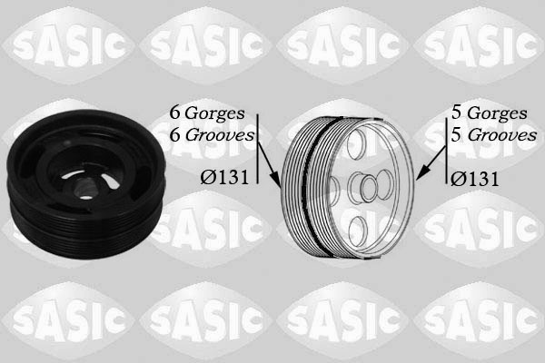 Fulie curea, arbore cotit (2156042 SAS) FORD