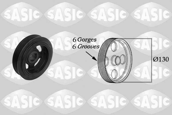Fulie curea, arbore cotit (2156048 SAS) TOYOTA