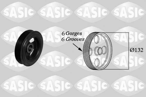 Fulie curea, arbore cotit (2156065 SAS) FORD