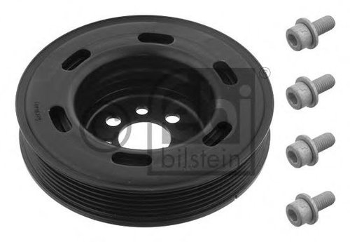 Fulie curea, arbore cotit AUDI A4 (8EC, B7) (2004 - 2008) FEBI BILSTEIN 33608 piesa NOUA