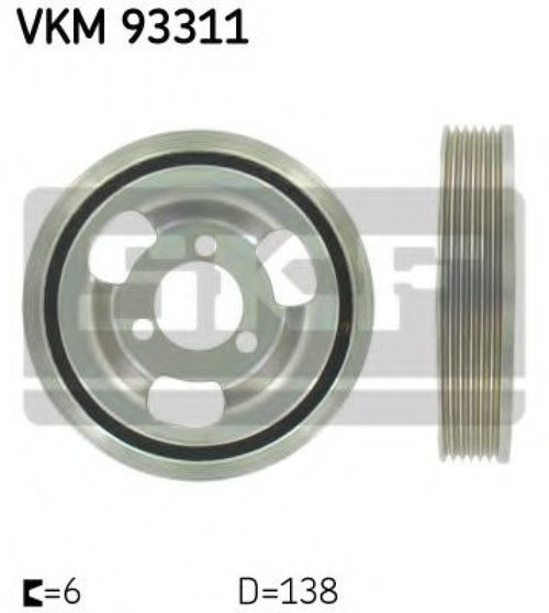 Fulie curea, arbore cotit CITROEN C4 Picasso II (2013 - 2016) SKF VKM 93311 piesa NOUA