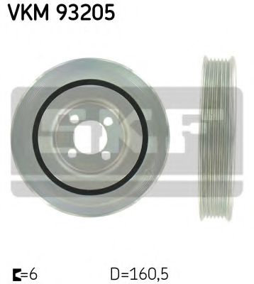 Fulie curea, arbore cotit FIAT IDEA (350) (2003 - 2016) SKF VKM 93205 piesa NOUA