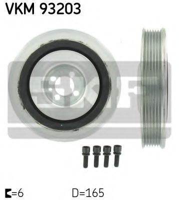 Fulie curea, arbore cotit FIAT STILO (192) (2001 - 2010) SKF VKM 93203 piesa NOUA
