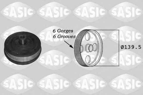 Fulie curea, arbore cotit FORD TRANSIT CONNECT (P65, P70, P80) (2002 - 2016) SASIC 2156019 piesa NOUA