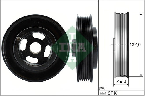 Fulie Curea Arbore Cotit Ina Ford 544 0126 10