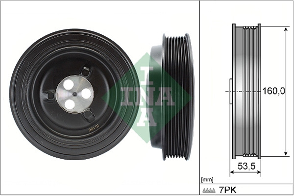 Fulie Curea Arbore Cotit Ina Ford 544 0132 10