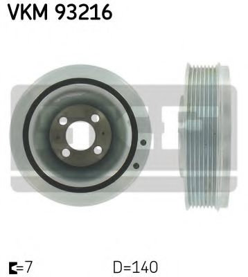 Fulie curea, arbore cotit IVECO DAILY IV platou / sasiu (2006 - 2011) SKF VKM 93216 piesa NOUA