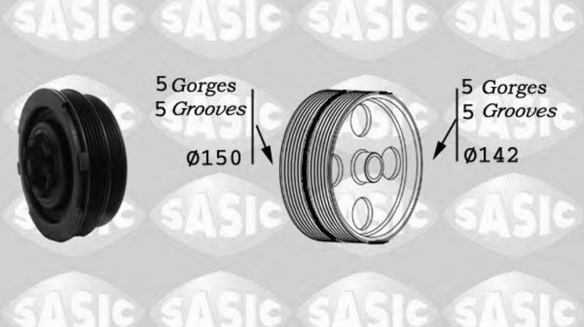 Fulie curea, arbore cotit LAND ROVER FREELANDER (LN) (1998 - 2006) SASIC 2156038 piesa NOUA