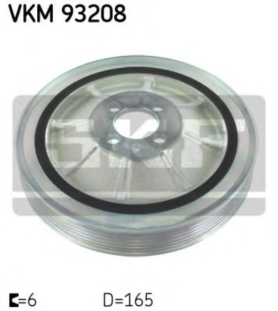 Fulie curea, arbore cotit OPEL ASTRA H GTC (L08) (2005 - 2016) SKF VKM 93208 piesa NOUA