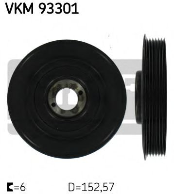 Fulie curea, arbore cotit PEUGEOT 307 SW (3H) (2002 - 2016) SKF VKM 93301 piesa NOUA