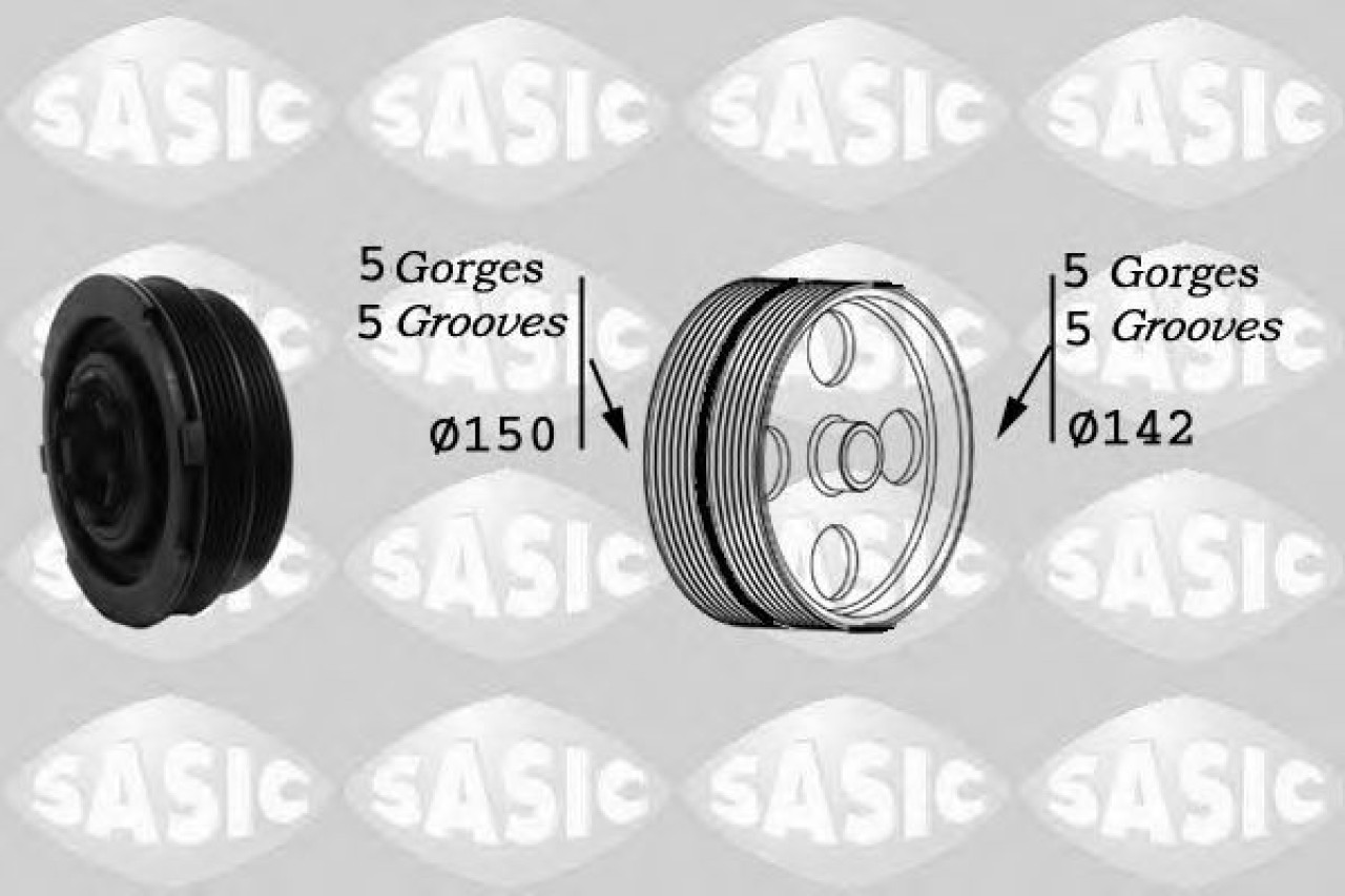 Fulie curea, arbore cotit ROVER 75 (RJ) (1999 - 2005) SASIC 2156038 piesa NOUA