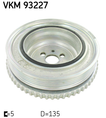 Fulie curea, arbore cotit (VKM93227 SKF) FIAT,LANCIA