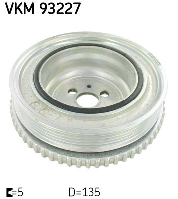 Fulie curea, arbore cotit (VKM93227 SKF) FIAT,LANCIA