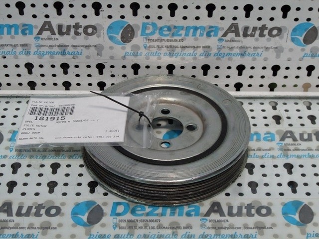 Fulie motor 55200498, Opel Astra H 2004-2008, 1.3cdti, (id:181915)