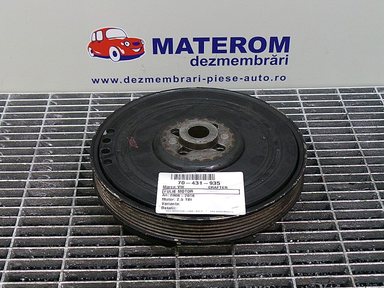 FULIE MOTOR VW CRAFTER 2.5 TDI - (2006 2016)