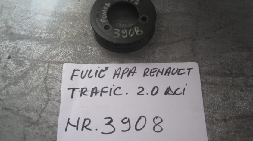 Fulie pompa apa renault trafic