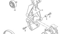 Fulie pompa servo 038145255D Audi A4 B6 Break 1.9 ...