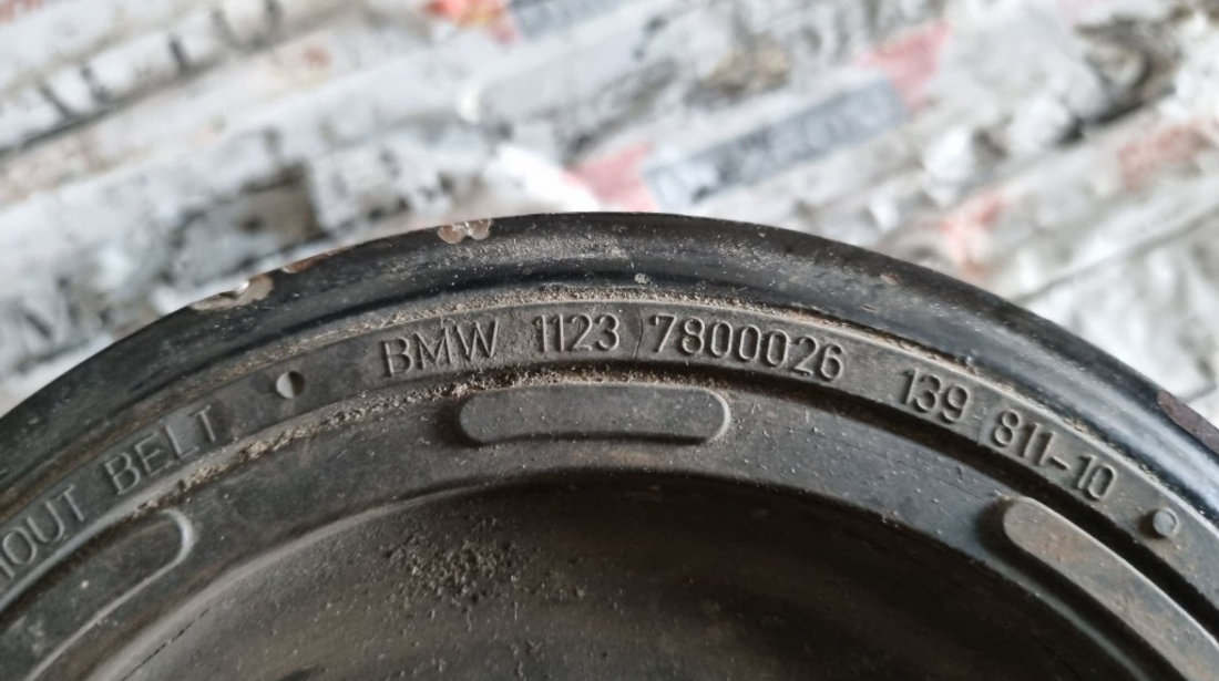 Fulie vibrochen BMW Seria 5 F10 3.0 530d 245cp cod piesa : 7800026