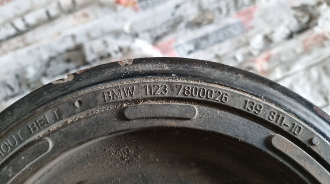 Fulie vibrochen BMW Seria 5 GT F07 3.0 530d 211cp cod piesa : 7800026