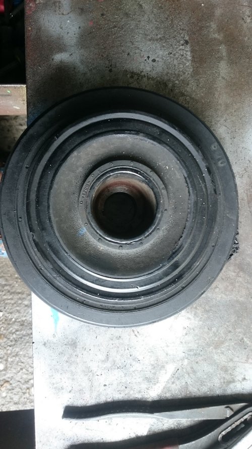 Fulie vibrochen,motor E class w211 Cauciuc