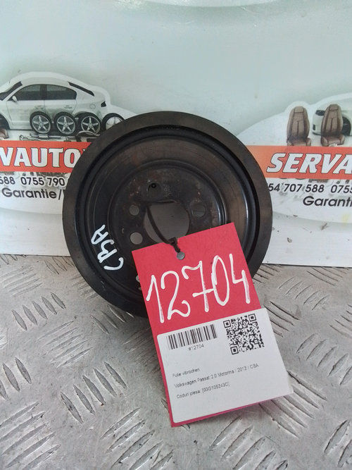 Fulie vibrochen Volkswagen Passat B7 (2010-2014) 2.0 Motorina 2012, 03G105243C