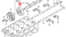 Fulii ax cu came Volkswagen Touran 2.0 TDI 2007 20...