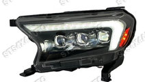 FULL LED DAYLINE 3-LENS FARURI CU LED DYNAMIC SEMN...