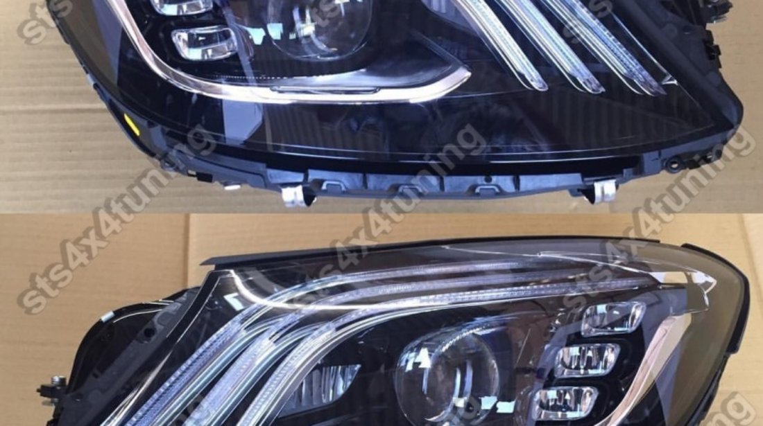 FULL LED FARURI MERCEDES S-CLASS W222 2014-2017 [2018 FACELIFT LOOK]