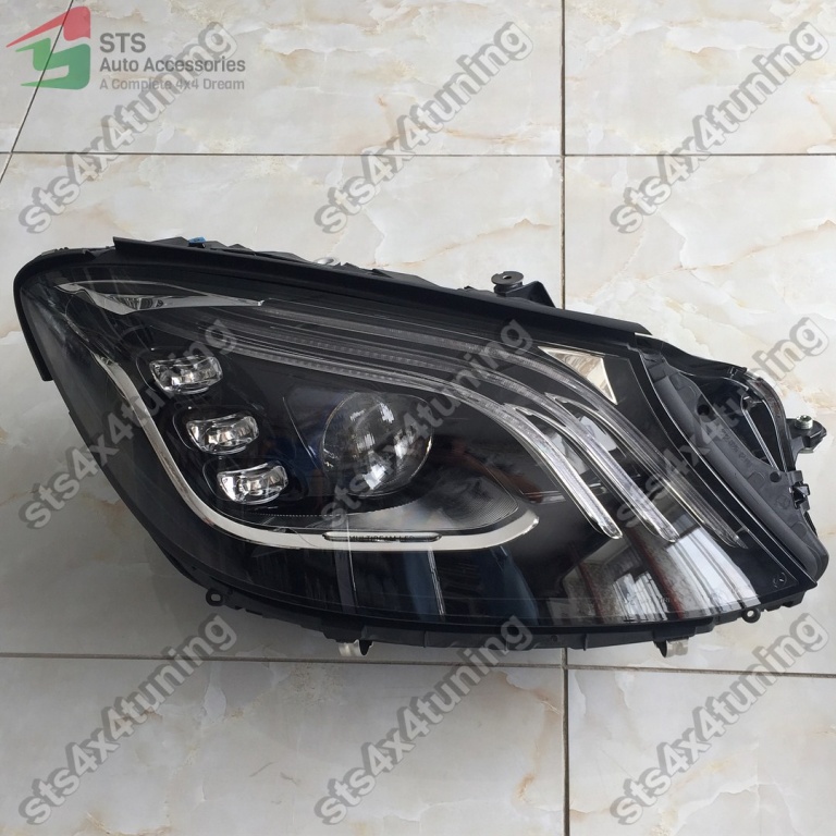FULL LED FARURI MERCEDES S-CLASS W222 2014-2017 CU NIGHT VISION [2018 FACELIFT LOOK]