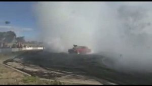 Fum si flacari pentru un Burnout La Superlativ!