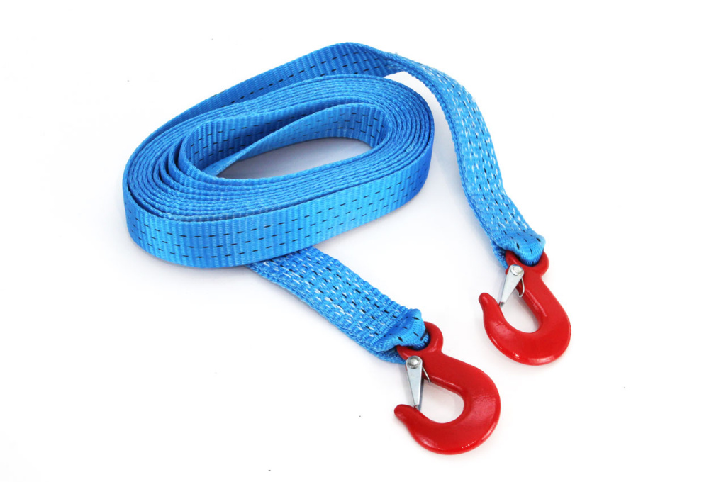 Funie De Tractare 35 Mm 5,0m Cu Carlige 3000 Kg H+h Amio 02011