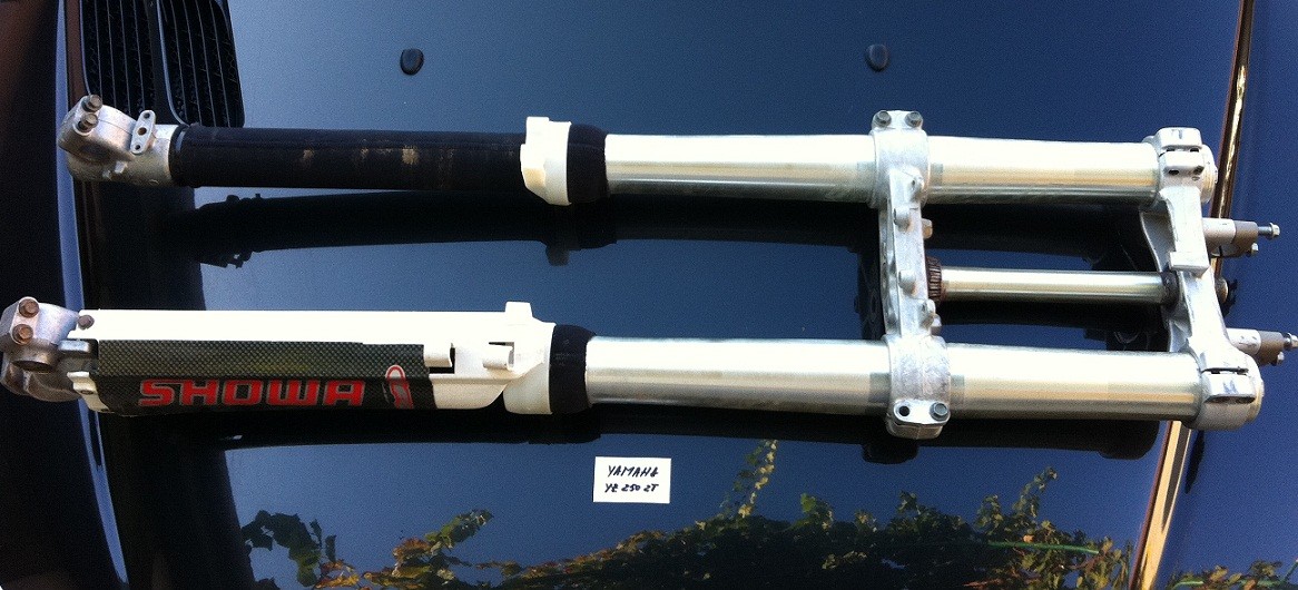 Furca amortizoare si set radiatoare Yamaha YZ 250