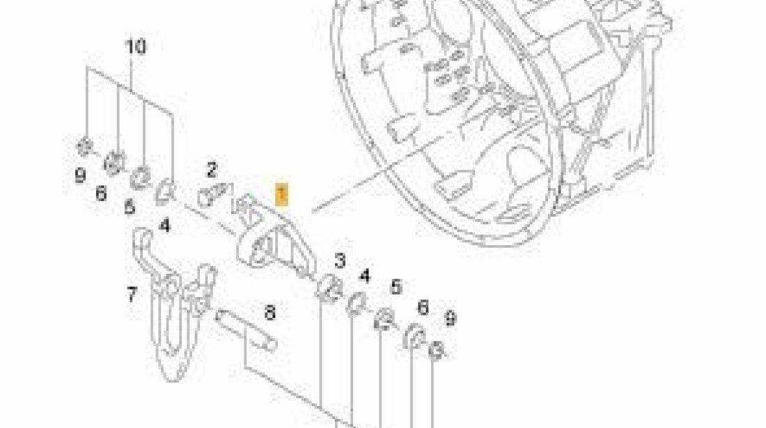 Furca debreiere ambreiaj Man TGS 8x4 AUGER 81.32411-0007