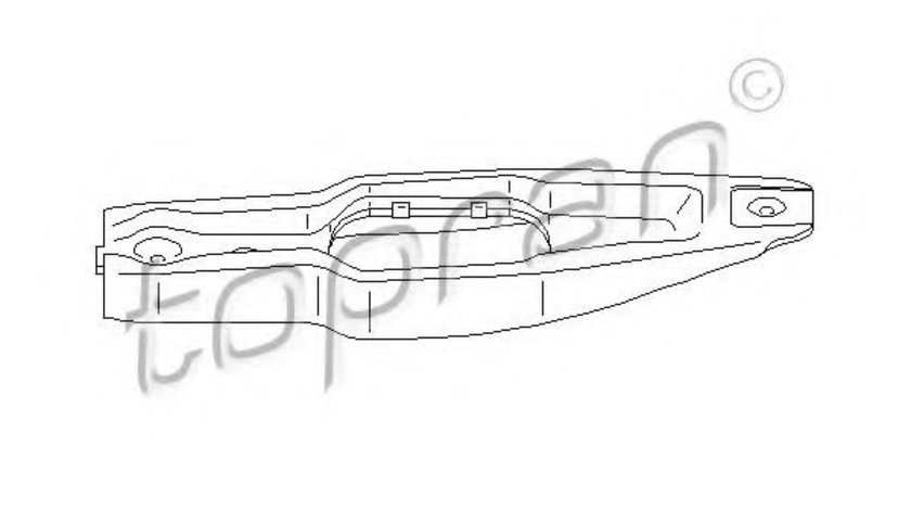 Furca decuplare, ambreiaj VW BORA (1J2) (1998 - 2005) TOPRAN 111 246 piesa NOUA