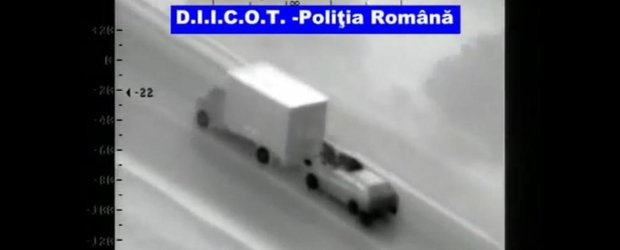 Furt din camion ca in Fast and Furious, dar in Romania!