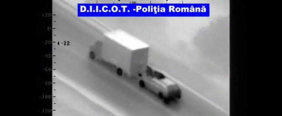 Furt din camion ca in Fast and Furious, dar in Romania!