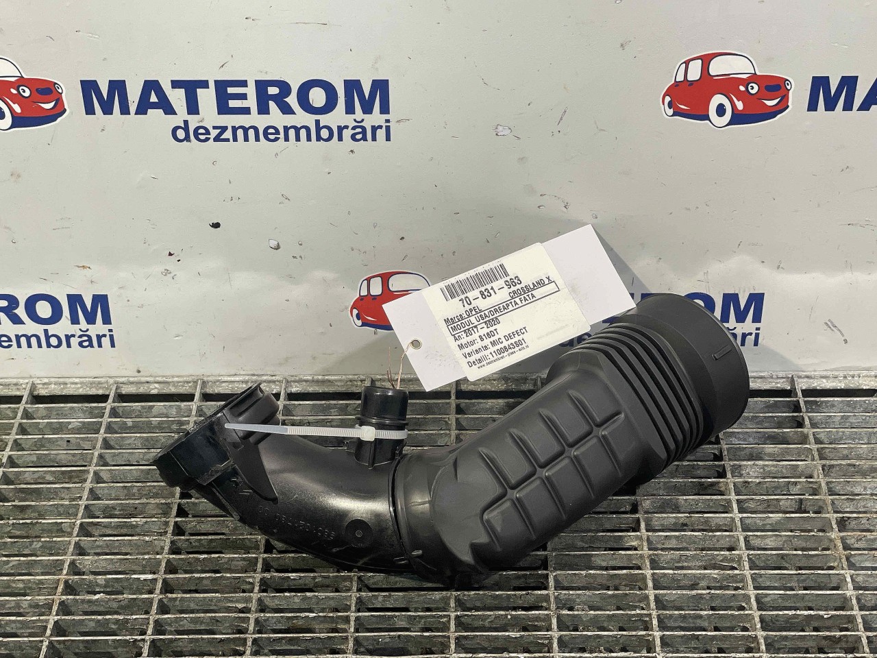 FURTUN ADMISIE AER OPEL CROSSLAND X CROSSLAND X B16DT - (2017 2020)