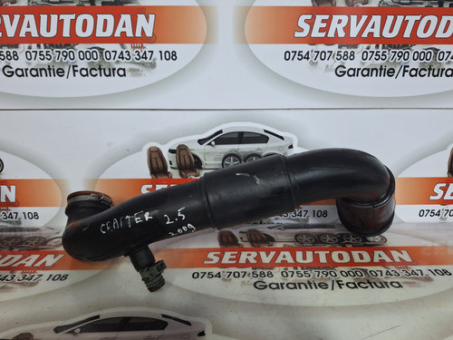 Furtun admisie aer Volkswagen Crafter (2006-2017) 2.5 Motorina 2009, 2E0129615G / 2E0129615F