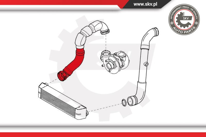 Furtun aer supraalimentare ; BMW 5 (E60, E61) ; 11617787468